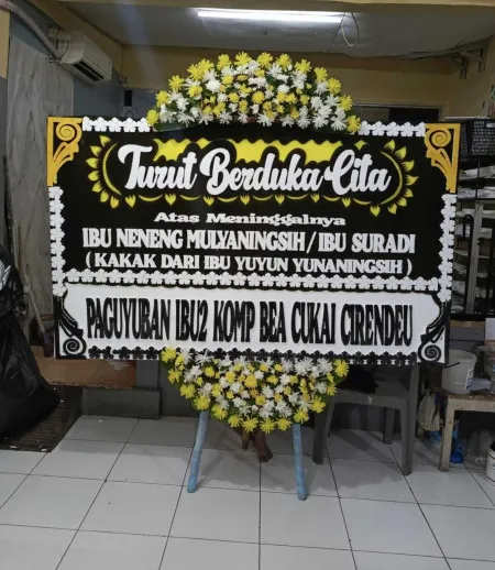 Papan Bunga Duka Jatirejo Jepon