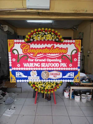 Papan Bunga di Jatirejo Jepon