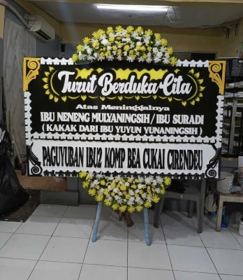 Papan Bunga di Jatirejo Jepon